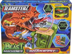 Teamsterz Pista Serpentina con Garage Pirata e 2 Macchinine