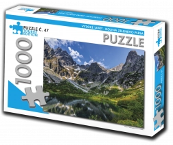 Puzzle Edizione Turistica Alti Tatra, Valle del Lago Verde 1000 pezzi