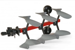 Rolly Toys aratro reversibile multivomere NIEMEYER per trattori a pedali