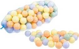 Palline colorate in plastica per piscina - 100 pezzi