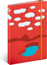 Taccuino Ice Surfers con rilegatura rigida