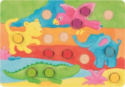 Gioco di inserimento con dado Colori GOKI