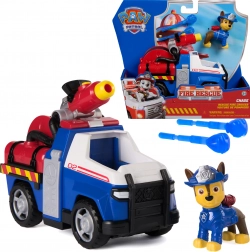 Paw Patrol camion di soccorso antincendio di CHASE con personaggio e proiettili d’acqua