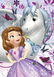 Puzzle Dino Sofia e l’unicorno 200 pezzi