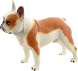 Figurina in plastica di bulldog francese