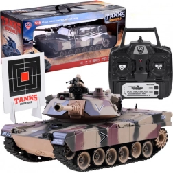 Carro armato controllato a distanza US M1A2 1:18