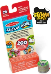 Sticker Wow ricarica di ricambi + mini libricino – animali domestici