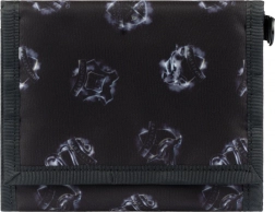 portafoglio nero con stampa Harry Potter Hogwarts