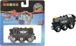 Maxim locomotiva a vapore nera