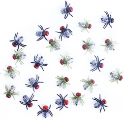 Decorazioni di Halloween mosche