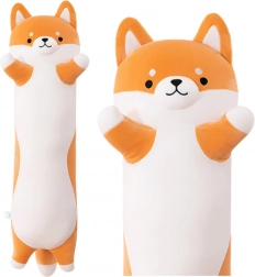 Cane shiba di peluche – giocattolo a forma di cuscino allungato 60 cm