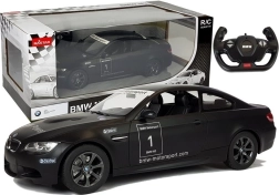 Rastar R/C Auto BMW M3 1:14 nero con Telecomando