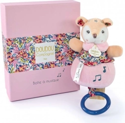 Set regalo DOUDOU – cerbiatta di peluche con melodia 20 cm