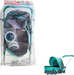 Carrozzina giocattolo profonda per bambole