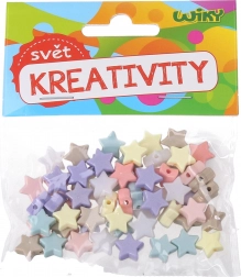 Perline colorate a stella 15g