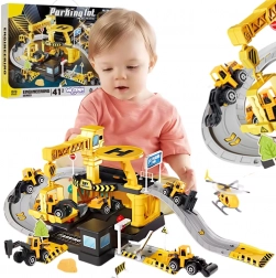 Woopie garage e parcheggio macchine edili 41 pezzi