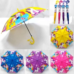 Ombrello con motivo di unicorno