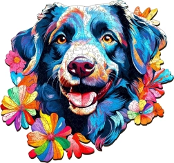 Puzzle in legno EscapeWelt cane 300 pezzi