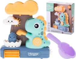 Giocattolo da bagno per bambini con dinosauri e ruota d'acqua