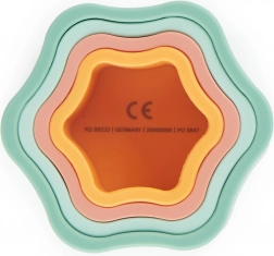 fiore impilabile in silicone tropical vibe di Bieco