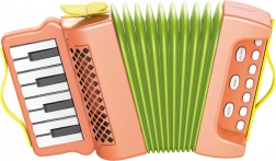 fisarmonica a mantice per bambini 23 cm