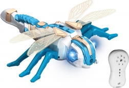 Libellula telecomandata con effetti di fumo