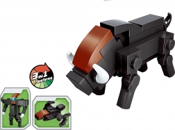 QMAN set di costruzione 3 in 1 – Cinghiale (27 pezzi)