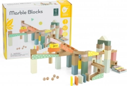 Pista per biglie in legno con cimbali Classic World