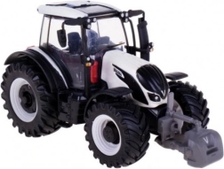 Modello di trattore in metallo Bburago Valtra N174 10 cm