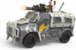 Auto militare con effetti