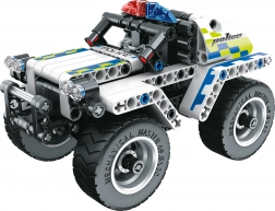 Kit di costruzione auto della polizia 16 cm