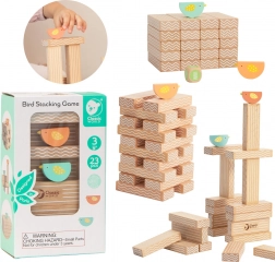 Gioco di equilibrio in legno uccellini 23 pezzi – Classic World
