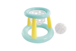 Canestro da basket gonfiabile da piscina con pallone