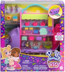 Polly Pocket Aereo delle Avventure Feline
