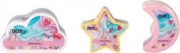 Bombe frizzanti da bagno a forma di luna, nuvola e stella CREATE IT!