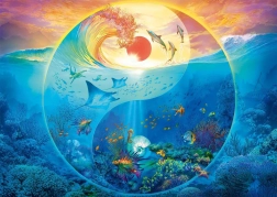 Puzzle Schmidt Nel regno degli animali marini 1000 pezzi