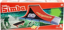 mini fingerboard con rampa X-Treme di SIMBA