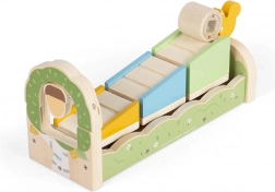 Pista motorica in legno con scoiattolo Bigjigs Toys