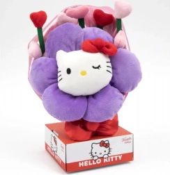 Hello Kitty peluche con bouquet 30 cm