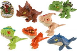 dinosauro mordente mini 8 cm – figurina in plastica su blister