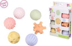 Palline morbide con sonaglio Maamaa - 6 pezzi