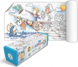 Poster da Colorare Pirati