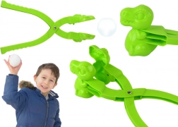 Sparaneve dinosauro – produttore verde di palle di neve per bambini
