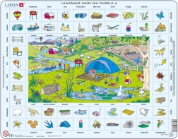 Larsen Puzzle Inglese: Vacanze in campagna 70 pezzi