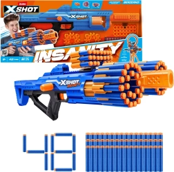 Zuru X-Shot Insanity Berzerko blaster con tamburo + 48 dardi in foam
