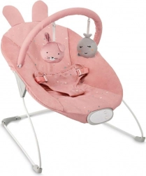 sdraietta vibrante per bambini con melodie MoMi Glossy rosa