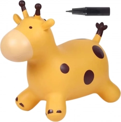 Woopie Giraffa Saltellante Gialla con Pompa