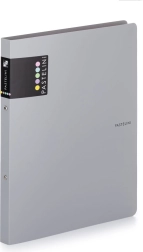 Raccoglitore ad anelli A4 PASTELINI grigio