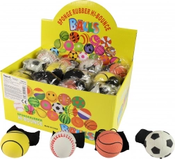 Pallina rimbalzante con elastico