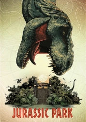 TREFL Puzzle Premium Plus Jurassic Park: Poster cinematografico 1000 pezzi